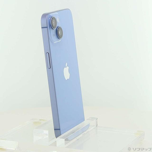 (中古)Apple iPhone14 256GB ブルー MPWN3J/A SIMフリー(348-ud)
