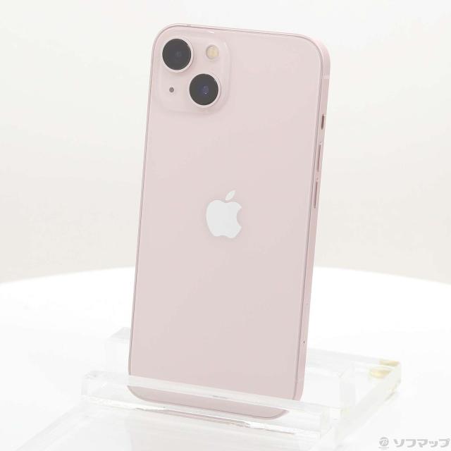 (中古)Apple iPhone13 128GB ピンク MLNE3J/A SIMフリー(251-ud)