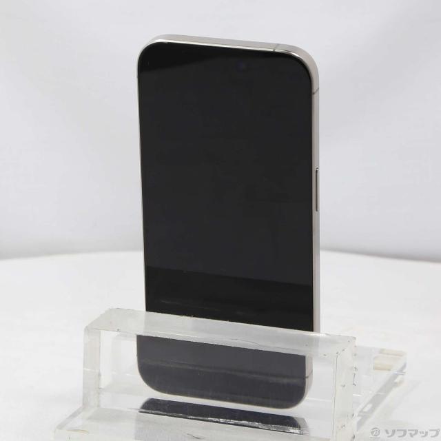 (中古)Apple iPhone15 Pro 256GB ナチュラルチタニウム MTUF3J/A SIMフリー(368-ud)_2