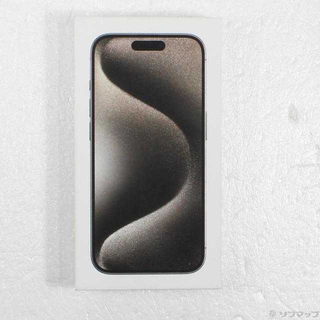 (中古)Apple iPhone15 Pro 256GB ナチュラルチタニウム MTUF3J/A SIMフリー(368-ud)_4