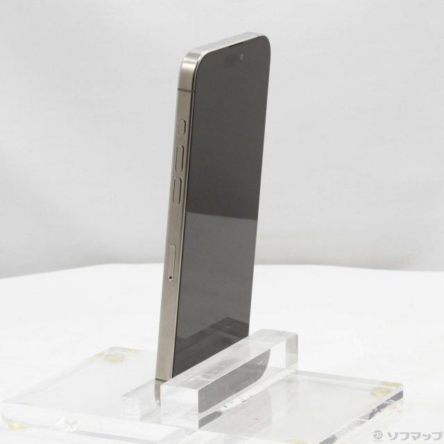 (中古)Apple iPhone15 Pro Max 256GB ナチュラルチタニウム MU6R3J/A SIMフリー(276-ud)