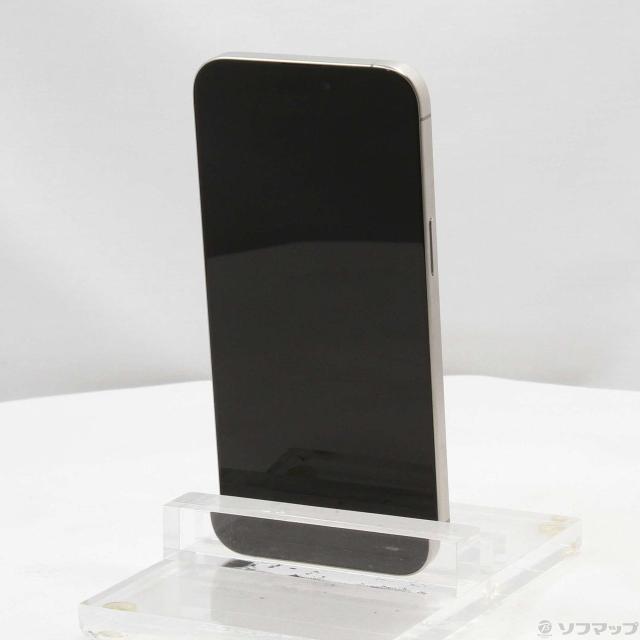 (中古)Apple iPhone15 Pro Max 256GB ナチュラルチタニウム MU6R3J/A SIMフリー(276-ud)
