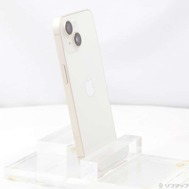 (中古)Apple iPhone14 128GB スターライト MPUQ3J/A SIMフリー(295-ud)