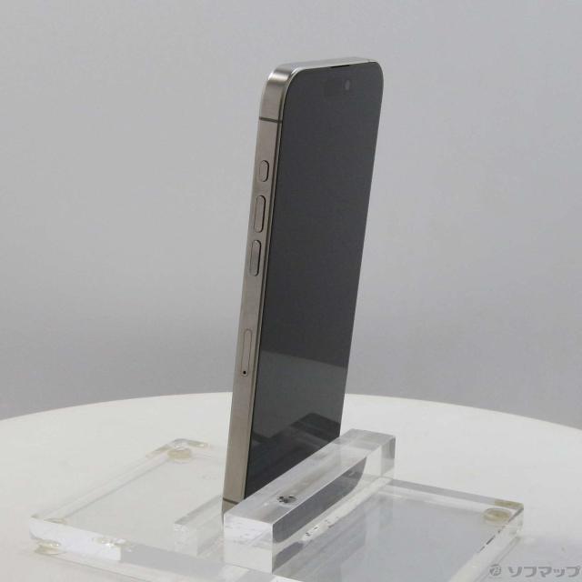 (中古)Apple iPhone15 Pro Max 256GB ナチュラルチタニウム MU6R3J/A SIMフリー(348-ud)
