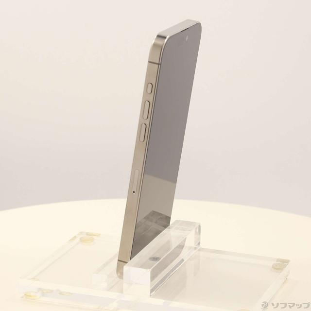 (中古)Apple iPhone15 Pro Max 256GB ナチュラルチタニウム MU6R3J/A SIMフリー(348-ud)