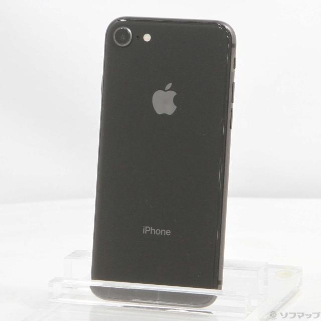 中古)Apple iPhone8 256GB スペースグレイ MQ842J/A SIMフリー(269-ud)