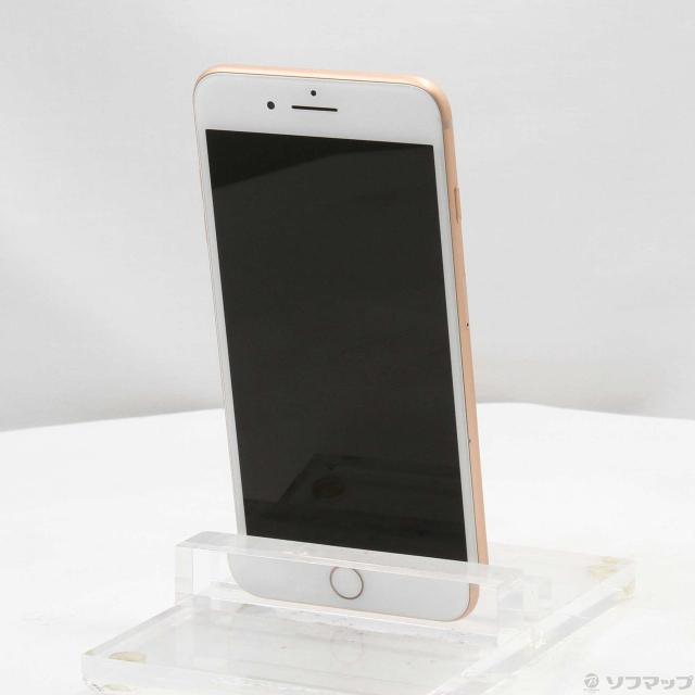 (中古)Apple iPhone8 Plus 256GB ゴールド NQ9Q2J/A SIMフリー(295-ud)_2