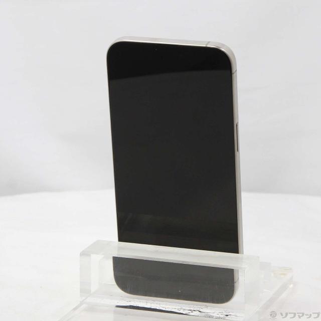 (中古)Apple iPhone15 Pro Max 256GB ナチュラルチタニウム MU6R3J/A SIMフリー(251-ud)