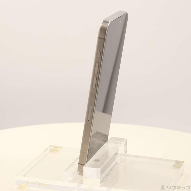 (中古)Apple iPhone15 Pro Max 256GB ナチュラルチタニウム MU6R3J/A SIMフリー(377-ud)