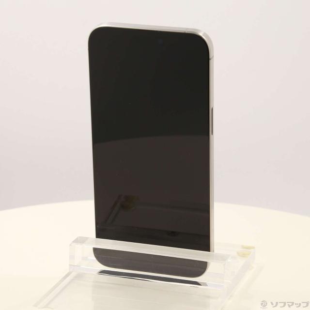 (中古)Apple iPhone15 Pro Max 256GB ナチュラルチタニウム MU6R3J/A SIMフリー(377-ud)