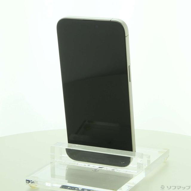 (中古)Apple iPhone15 Pro Max 256GB ナチュラルチタニウム MU6R3J/A SIMフリー(377-ud)