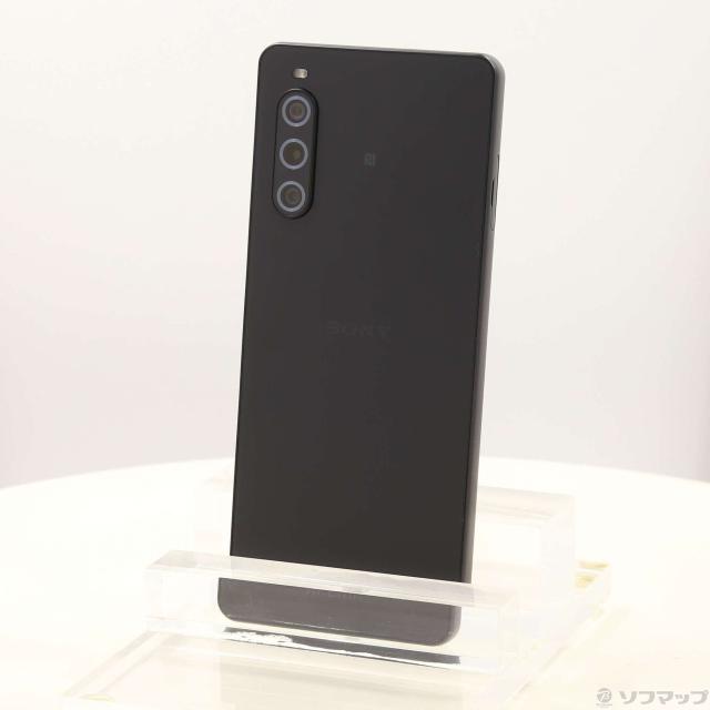 中古)SONY Xperia 10 V 128GB ブラック XQ-DC44 楽天 SIMフリー(258-ud)