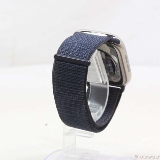 (中古)Apple Apple Watch Series 10 GPS + Cellular 46mm チタニウムケース インクスポーツループ(305-ud)_2
