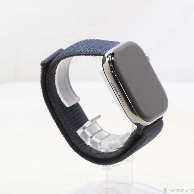 (中古)Apple Apple Watch Series 10 GPS + Cellular 46mm チタニウムケース インクスポーツループ(305-ud)_3