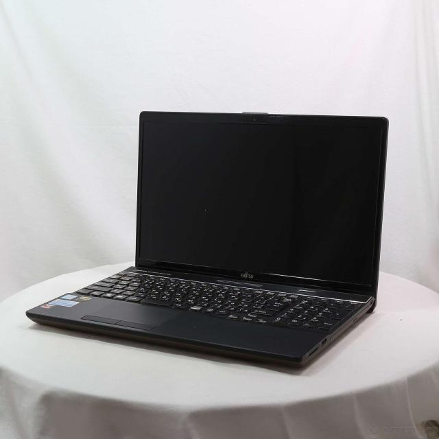 中古)FUJITSU LIFEBOOK AH77/C2 FMVA77C2B ブライトブラック
