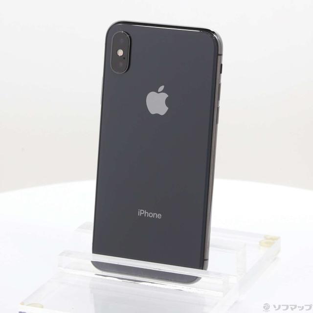 iPhoneX 256GB スペースグレー ブラック iPhone X スペースグレー 256GB 【公式通販】