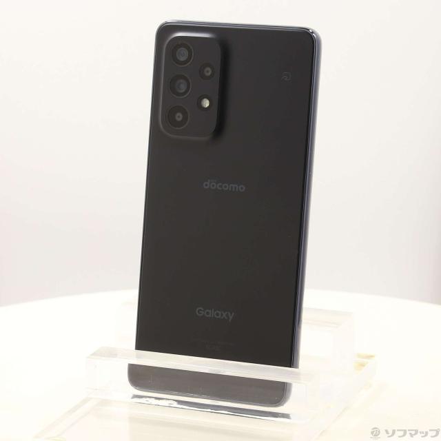 (中古)SAMSUNG Galaxy A53 5G 128GB オーサムブラック SC-53C docomo SIMフリー(276-ud)