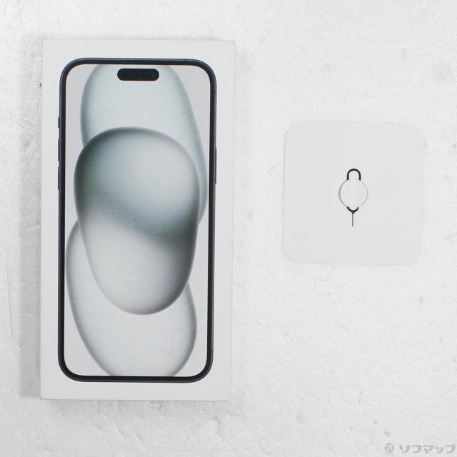 (中古)Apple iPhone15 Plus 256GB ブラック MU0F3J/A SIMフリー(305-ud)_4
