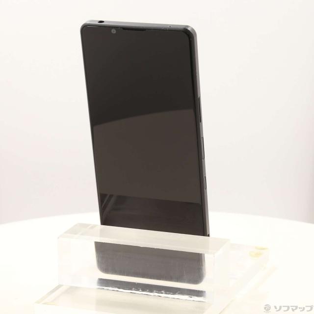 中古)SONY Xperia 1 III 256GB フロストブラック SOG03 auロック解除