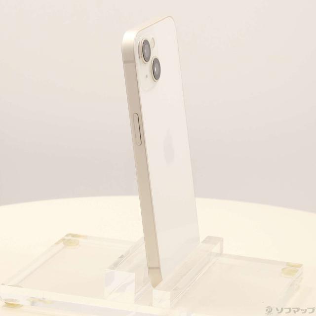 中古)Apple iPhone13 128GB スターライト MLND3J/A SIMフリー(348-ud 
