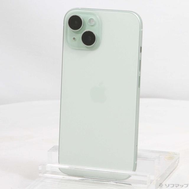 中古)Apple iPhone15 128GB ブルー MTML3J/A SIMフリー(262-ud) 携帯