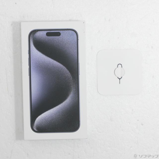 中古)Apple iPhone15 Pro 128GB ブルーチタニウム MTUA3J/A SIMフリー
