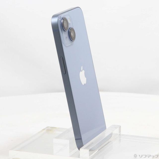 (中古)Apple iPhone14 128GB ブルー MPVJ3J/A SIMフリー(349-ud)