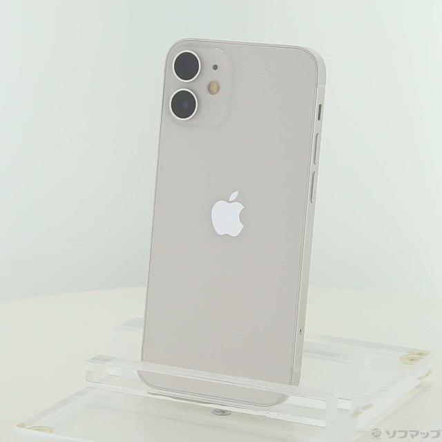 (中古)SoftBank iPhone12 mini 128GB ホワイト MGDM3J/A SoftBank(348-ud)