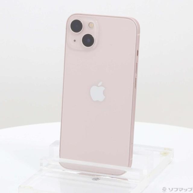 (中古)Apple iPhone13 128GB ピンク MLNE3J/A SIMフリー(269-ud)