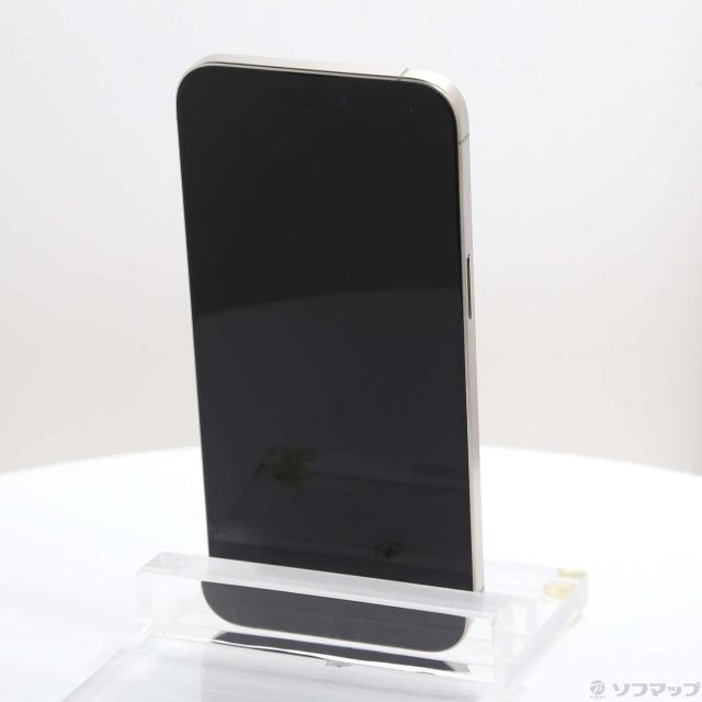 (中古)Apple iPhone15 Pro Max 256GB ナチュラルチタニウム MU6R3J/A SIMフリー(276-ud)
