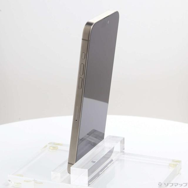 (中古)Apple iPhone15 Pro Max 256GB ナチュラルチタニウム MU6R3J/A SIMフリー(276-ud)