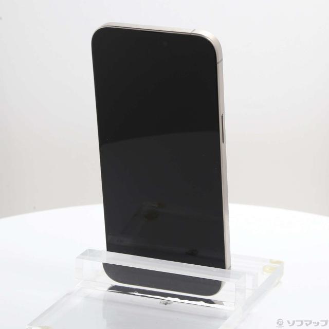 (中古)Apple iPhone15 Pro Max 256GB ナチュラルチタニウム MU6R3J/A SIMフリー(276-ud)