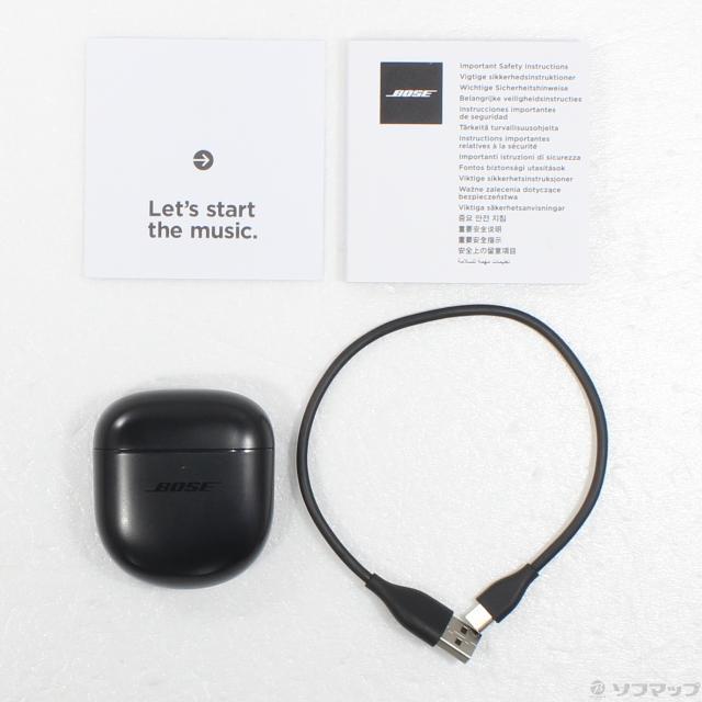 (中古)BOSE Bose QuietComfort Earbuds II トリプルブラック(348-ud)_4