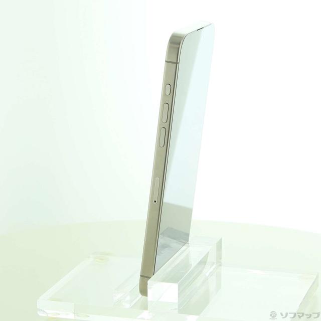 (中古)Apple iPhone15 Pro Max 256GB ナチュラルチタニウム MU6R3J/A SIMフリー(377-ud)