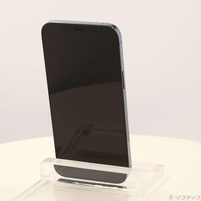 (中古)SoftBank iPhone12 Pro Max 256GB パシフィックブルー MGD23J/A SoftBank(198-ud)_2
