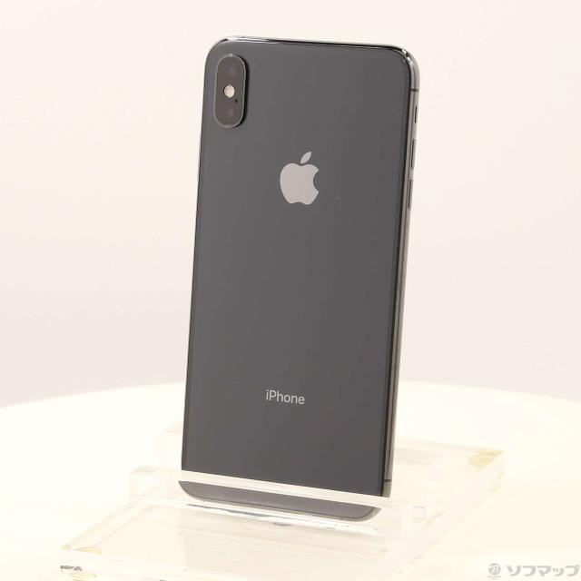 (中古)Apple iPhoneXS Max 256GB スペースグレイ MT6U2J/A SoftBank(262-ud)