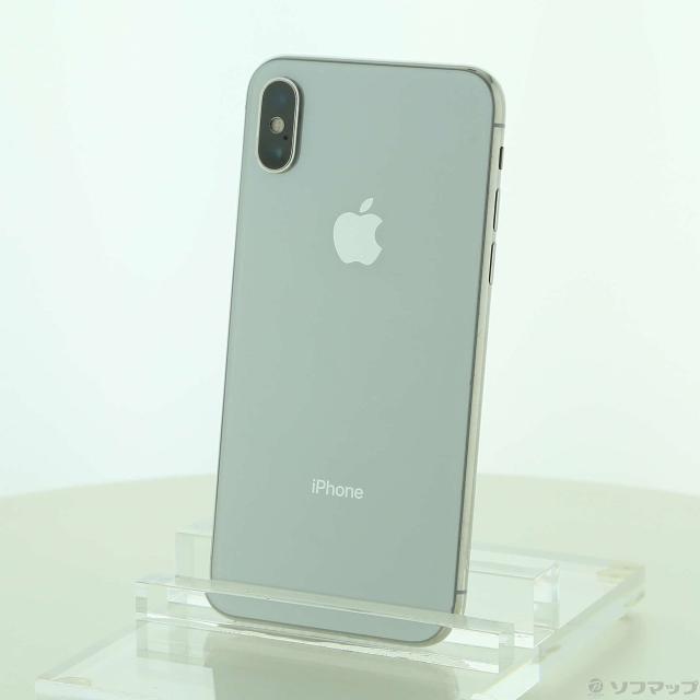 中古)Apple iPhoneX 64GB シルバー MQAY2J/A SIMフリー(258-ud) 中古)Apple iPhoneX 64GB シルバー MQAY2J/A SIMフリー(258-ud)
