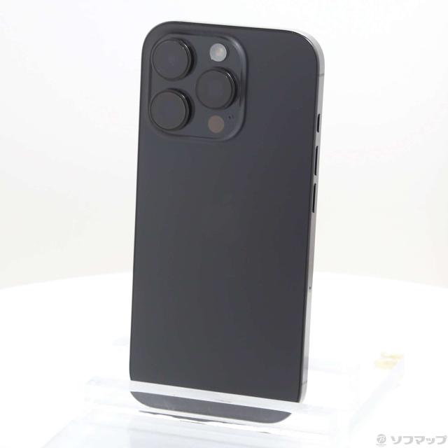 (中古)Apple iPhone16 Pro 512GB ブラックチタニウム MYN43J/A SIMフリー(352-ud)