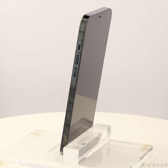(中古)Apple iPhone12 Pro Max 256GB パシフィックブルー MGD23J/A SIMフリー(377-ud)