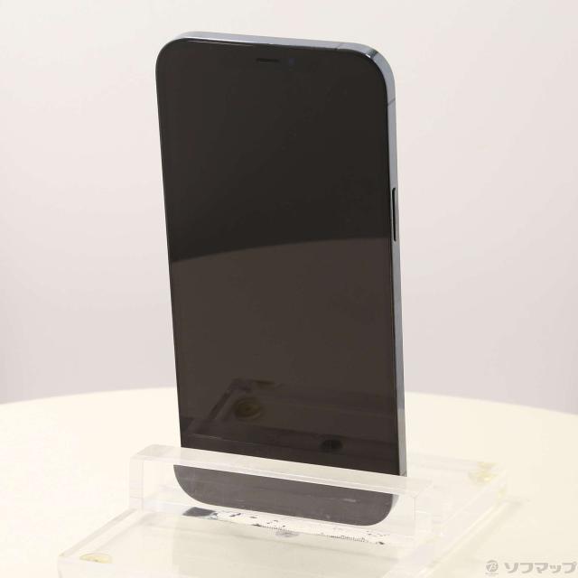 (中古)Apple iPhone12 Pro Max 256GB パシフィックブルー MGD23J/A SIMフリー(377-ud)
