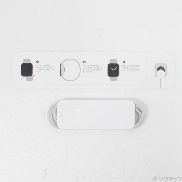 (中古)Apple Apple Watch SE 第2世代 GPS 44mm シルバーアルミニウムケース バンド無し(295-ud)_4