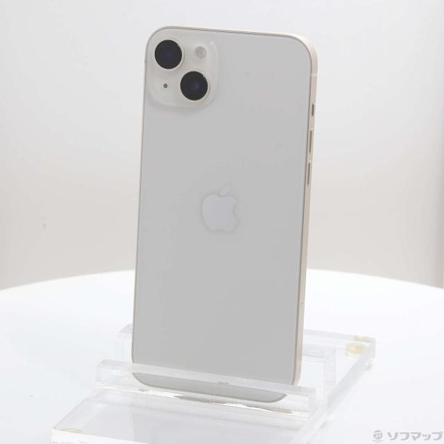 (中古)Apple iPhone14 Plus 512GB スターライト MQ4T3J/A SIMフリー(269-ud)