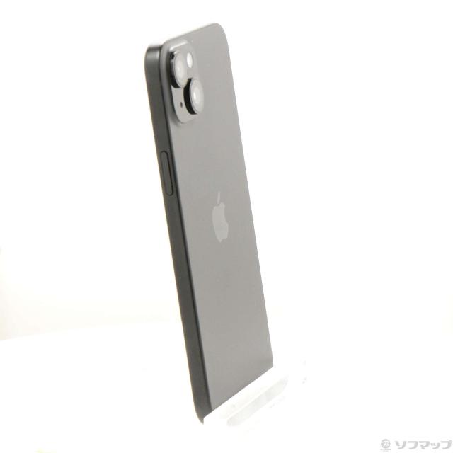 (中古)Apple iPhone15 Plus 128GB ブラック MU083J/A SIMフリー(276-ud)_3