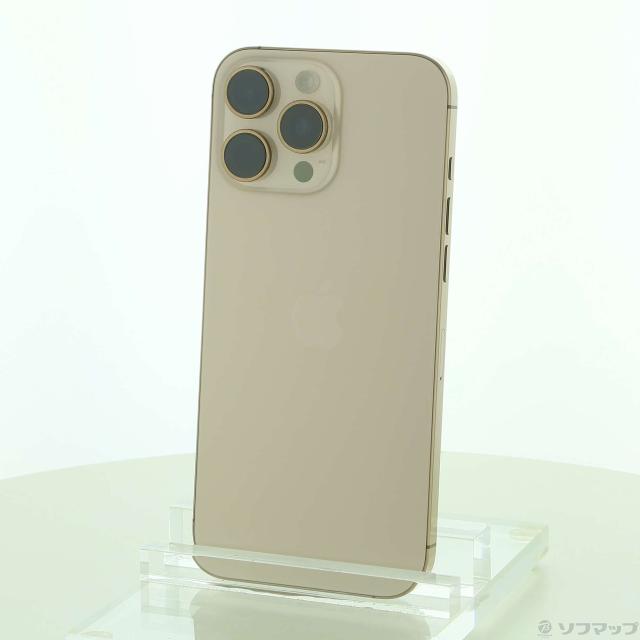 (中古)Apple iPhone16 Pro Max 512GB デザートチタニウム MYWN3J/A SIMフリー(349-ud)