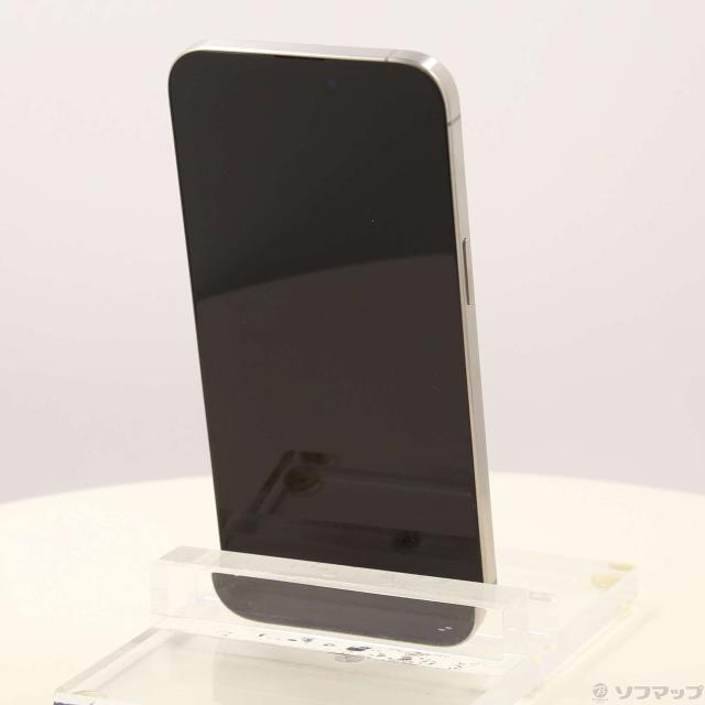 (中古)Apple iPhone15 Pro Max 256GB ナチュラルチタニウム MU6R3J/A SIMフリー(251-ud)