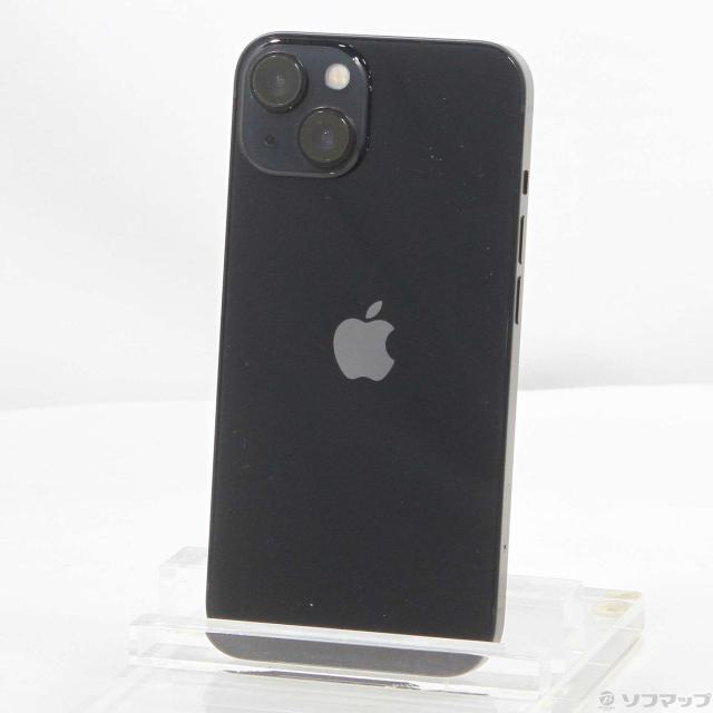 (中古)Apple iPhone13 128GB ミッドナイト MLNC3J/A SIMフリー(371-ud)
