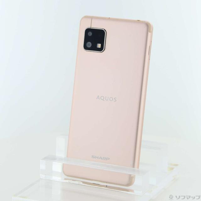 中古)SHARP AQUOS sense4 lite 64GB ライトカッパー SH-RM15 楽天 SIM