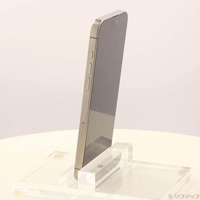 (中古)Apple iPhone15 Pro Max 256GB ナチュラルチタニウム MU6R3J/A SIMフリー(305-ud)