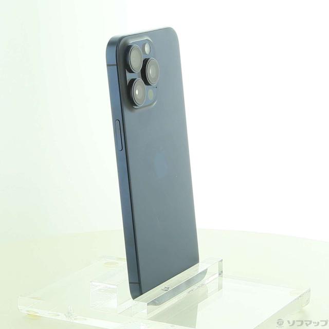 (中古)Apple iPhone15 Pro Max 256GB ブルーチタニウム MU6T3J/A SIMフリー(269-ud)