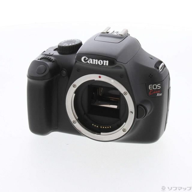 品〕 EOS Kiss X50 ボディ 節約 (1220万画素／ブラック／SDXC)【344